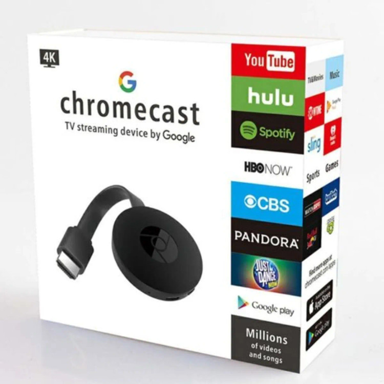 دانگل HDMI مدل 4k Chromecast | تبدیل تلویزیون معمولی به اسمارت TV