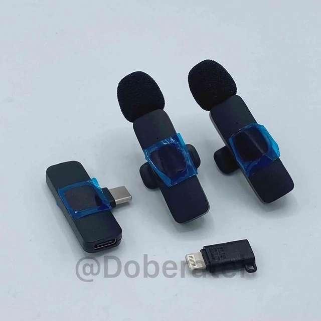 میکروفن یقه ای با جک و تبدیل ایفون