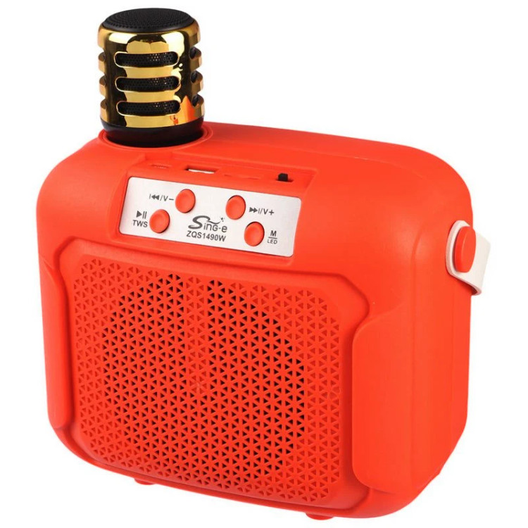 دسته حمل اسپیکر ZQS1490W به همراه میکروفون