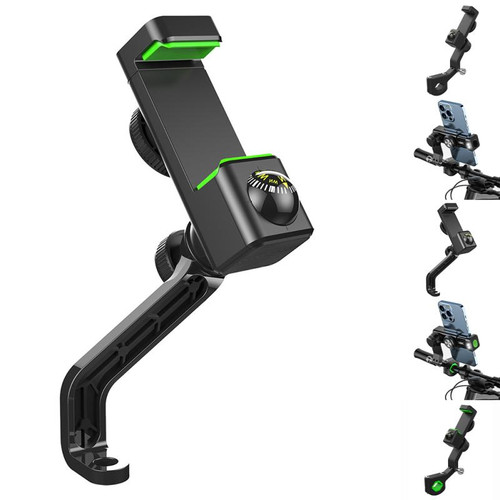 هلدر گوشی ضد لرزش مخصوص فرمان اسکوتر، دوچرخه یا موتور سیکلت