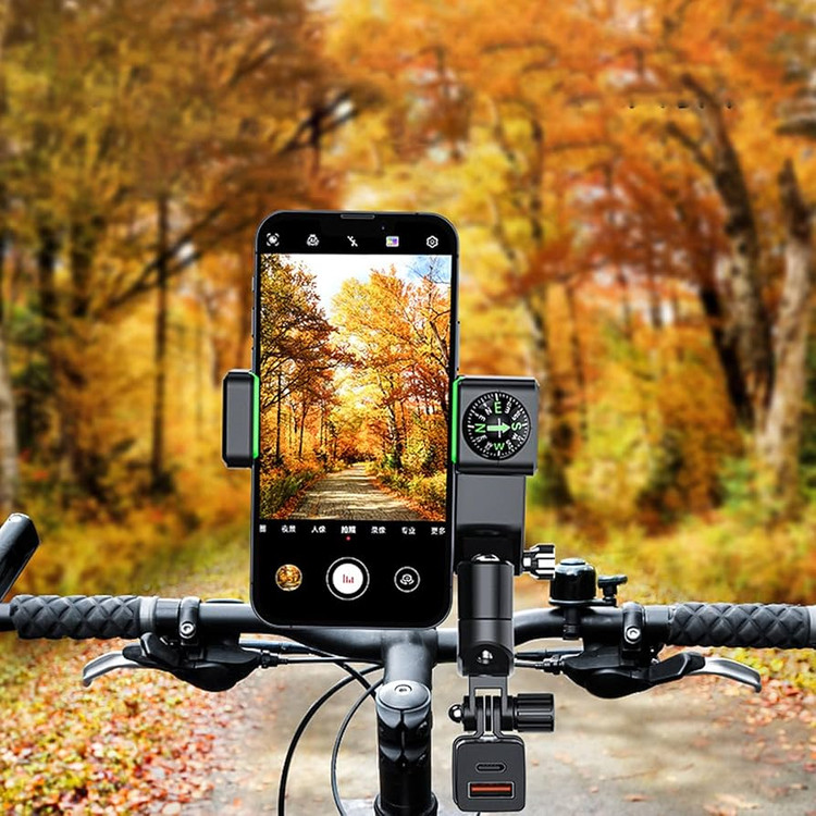 هلدر موتوری موبایل یرای دوچرخه و موتور ضد لرزش