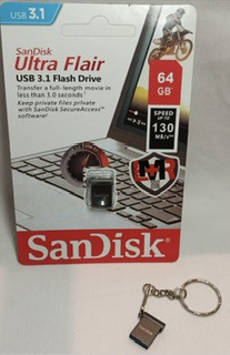 SanDisk Ultra Fit 64GB USB 3.1 فلزی با گارانتی ۱۸ ماهه و سرعت بالا