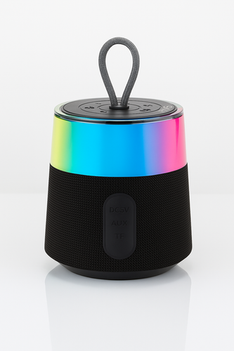 مینی اسپیکر کوچک با رقص نور و صدای با کیفیت مناسب فضای کوچک