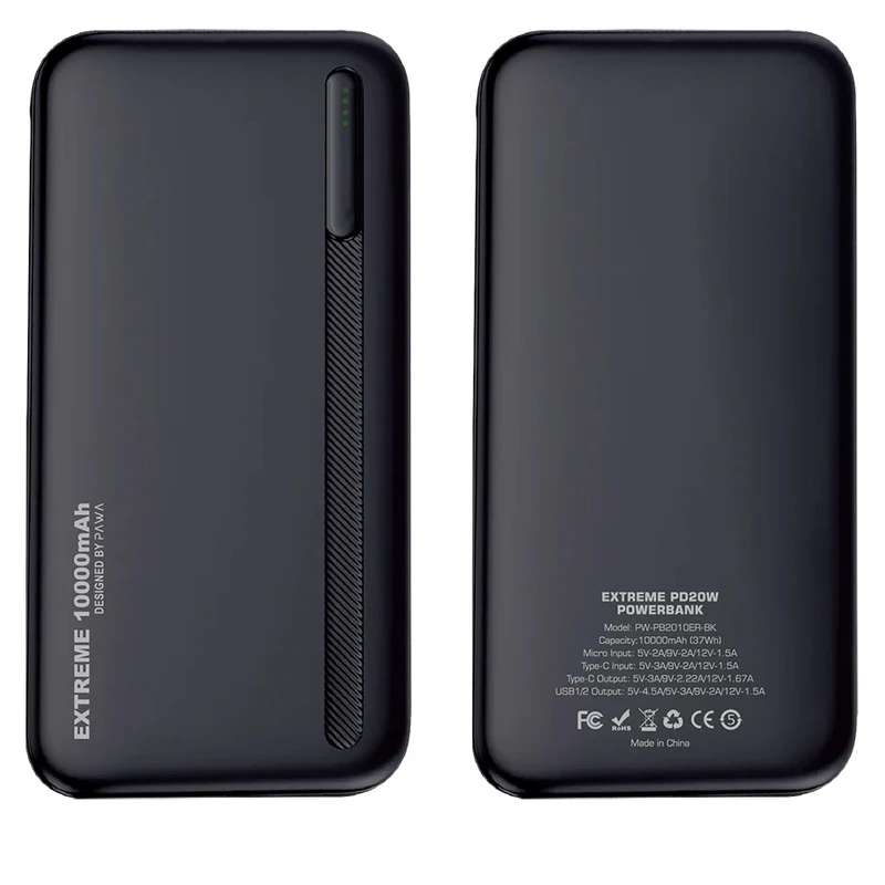 پاور بانک ۱۰۰۰۰ میلی آمپر فست شارژ با گارانتی بوف ۶ ماهه