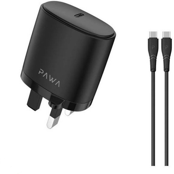 کلگی شارژر دیواری ۲۰ وات پاوا Solid همراه کابل USB-C اصلی