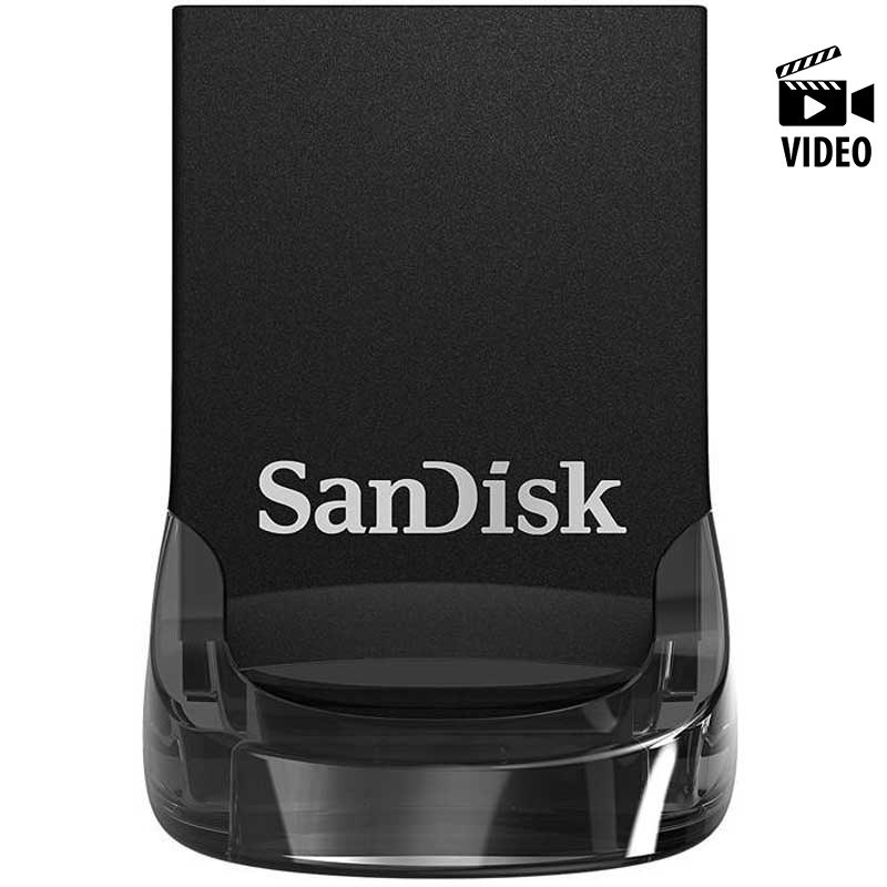 فلش مموری ۶۴ گیگ سن دیسک Ultra Fit USB3.1 فلزی | سرعت فوق‌العاده و گارانتی 3 ساله