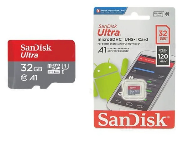 رم 32 گیگ سن دیسک | کارت حافظه 32GB SanDisk رم گوشی و دوربین