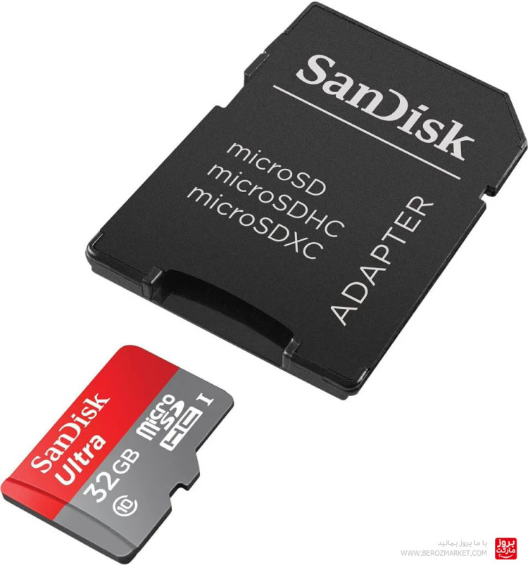 رم 32 گیگ سن دیسک | کارت حافظه 32GB SanDisk رم گوشی و دوربین