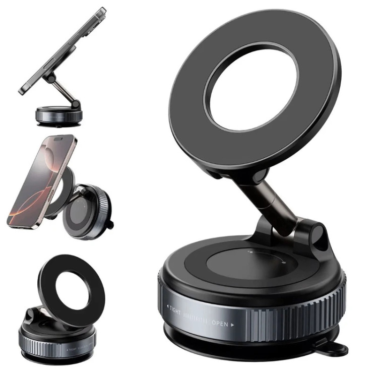 هولدر موبایل X68 با مکش وکیومی و مگنت قوی