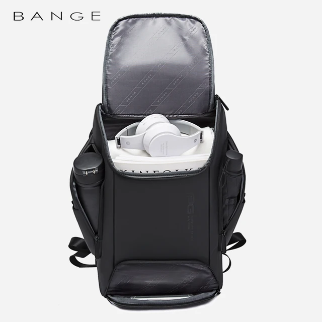 کوله لپ تاپ ضد سرقت BANGE مدل 7267 مشکی با طراحی جادار و حرفهای