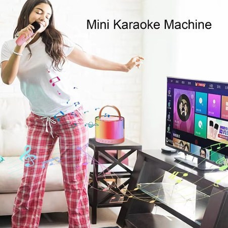 اسپیکر بلوتوثی قابل حمل K52 با میکروفون بیسیم کودکان مناسب کادو