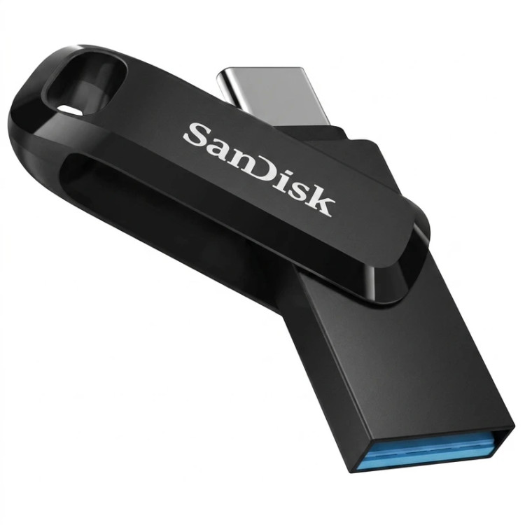 فلش مموری ۱۲۸ گیگ سن دیسک مدل Ultra Dual Drive با گارانتی